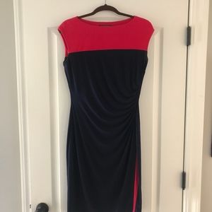 Ralph Lauren Rouched Dress